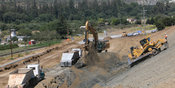 Thumbnail navigation item to preview Highway 129 safety project under way with Construction team image