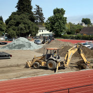 Thumbnail navigation item to preview Construction team scores big at Santa Cruz High with GPS paver image