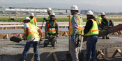 Thumbnail navigation item to preview Construction Division works on new terminal at San Jose Airport image