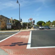 Thumbnail navigation item to preview El Camino Real and Stanford Avenue Streetscape image
