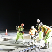 Thumbnail navigation item to preview Highway 101 paving job calls for precast concrete panels image