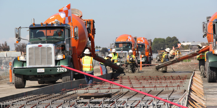 Construction Division works on new terminal at San Jose Airport