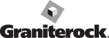 Graniterock grayscale logo