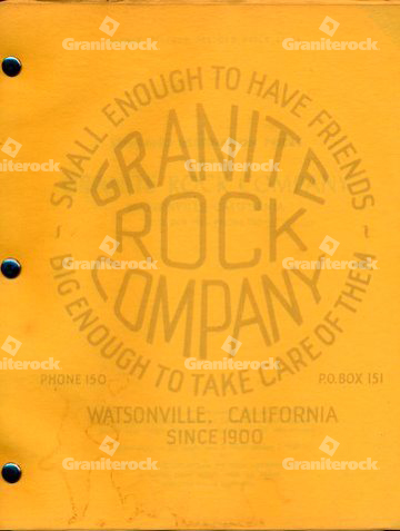 1947 Granite Rock Company 